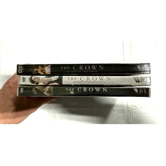 THE CROWN Complete Series Season 1,2,3 DVD - Brand New Sealed - Picture 3 of 3